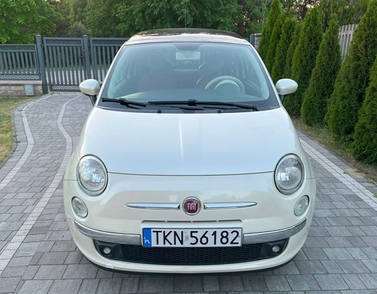 Fiat 500 cena 25900 przebieg: 130000, rok produkcji 2008 z Końskie małe 326